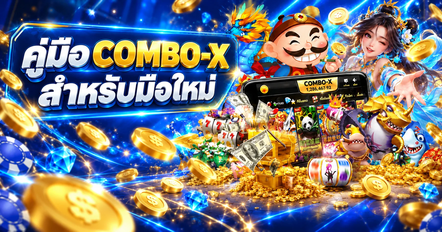 COMBO-X คู่มือสมัคร ทางเข้า และใช้งานสำหรับมือใหม่